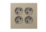 4구 슈코 소켓